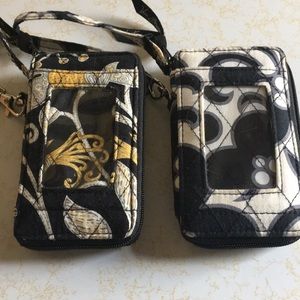 2 Vera Bradley Wristlets